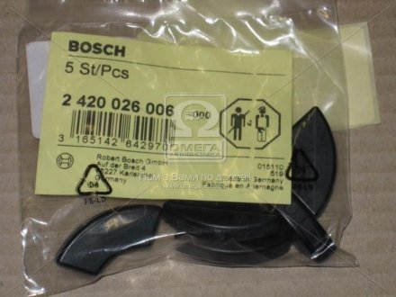 Упор демпфірувальний - кратн. 5 шт. BOSCH 2420026006 (фото 1)