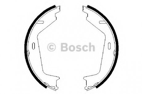 Тормозные колодки BOSCH 0986487623 (фото 1)