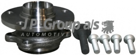 Підшипник маточини перед. VW Caddy 04-/Golf 04- (4 болта) JP GROUP 1151401900 (фото 1)