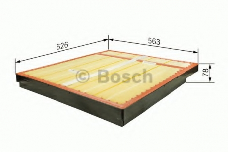 Фильтр воздушный BOSCH F026400094 (фото 1)