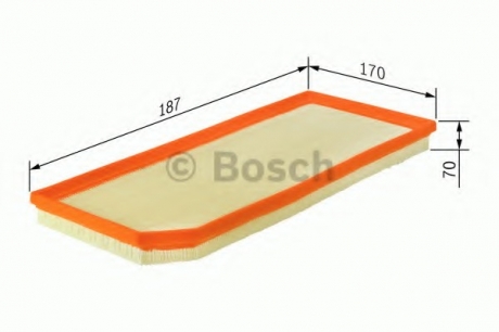 Фільтр повітряний BOSCH F026400023 (фото 1)