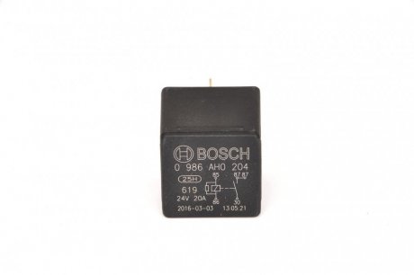 РЕЛЕ БЕНЗОНАСОСА BOSCH 0986AH0204 (фото 1)