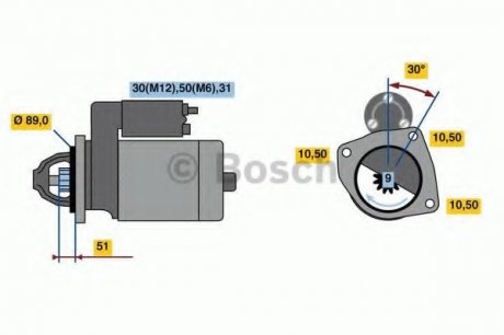 СТАРТЕР 24V, 4KW BOSCH F002G20486 (фото 1)