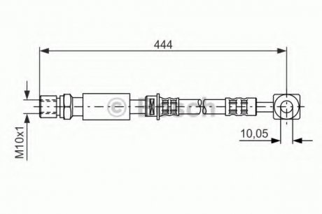 Тормозной шланг BOSCH 1987476975 (фото 1)