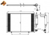 Радіатор кондиціонера NRF 350205 (фото 2)