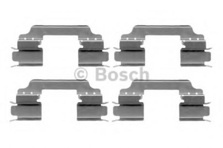 Гальмівні аксесуари (Монтажний комп-кт колодки) BOSCH 1987474310 (фото 1)