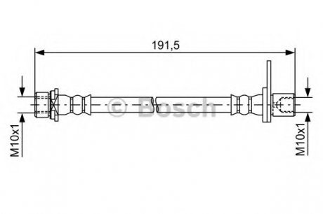 Шланг гальмівний BOSCH 1987481738 (фото 1)