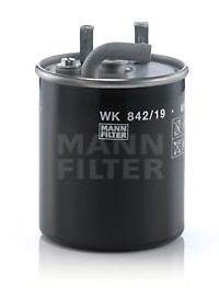 Фильтр топливный MANN WK 842/19 (фото 1)