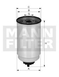 Фильтр топливный MANN WK 9041 X (фото 1)