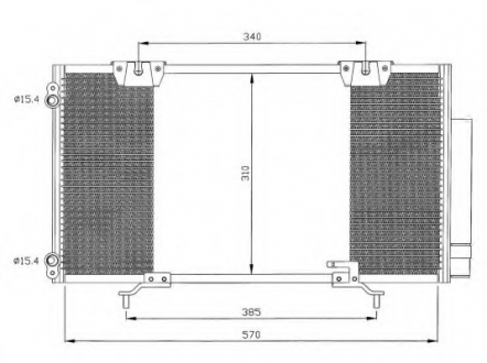 Радиатор кондиционера NRF 35337 (фото 1)