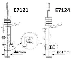 Амортизатор REFLEX MONROE E7121 (фото 1)