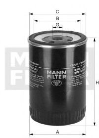 Фильтр топливный MANN WK 712/3 (фото 1)