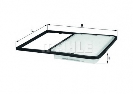 Фото повітряний фільтр KNECHT MAHLE / KNECHT LX 2029 Повітряний фільтр KNECHT MAHLE / KNECHT LX 2029