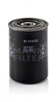 Масляний фільтр W816/80 MANN W 816/80 (фото 1)
