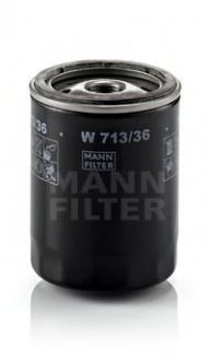 Масляний фільтр W713/36 MANN W 713/36 (фото 1)