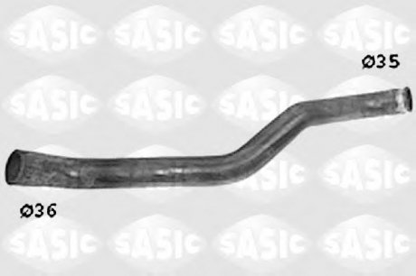 Патрубок системи охолодження SASSWH6634 SASIC SWH6634 (фото 1)