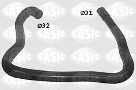 Шланг радиатора SASIC SWH0421 (фото 1)