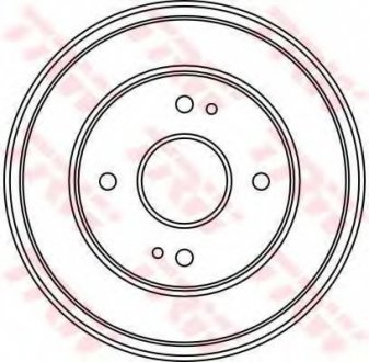 Тормозной барабан TRW DB4146 (фото 1)