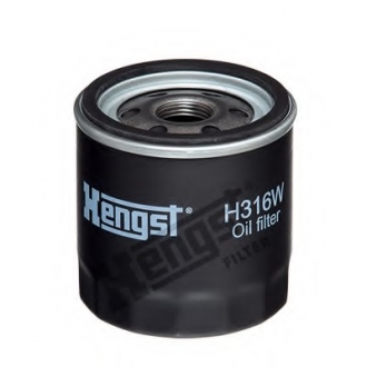 Фильтр масляный HENGST FILTER H316W (фото 1)