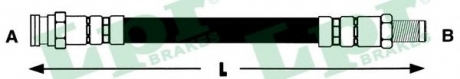 Шланг гальмівний гідравлічний LPR 6T46740 (фото 1)
