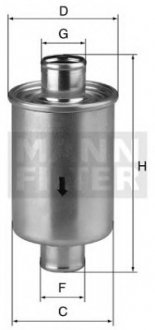 Фильтр масляный MANN W 76/1 (фото 1)
