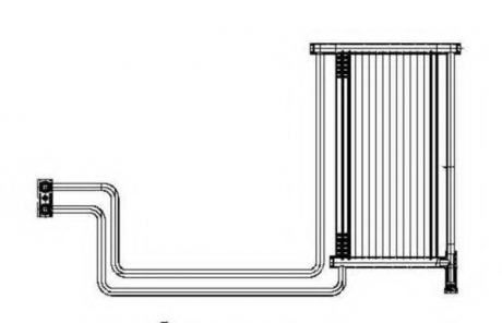 Масляный радиатор NRF 31136 (фото 1)