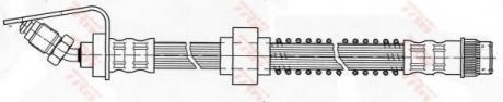 Тормозной шланг TRW PHB424 (фото 1)