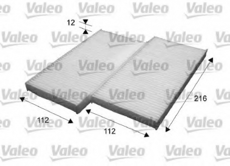 Фото фильтр салона Valeo 715639 Фильтр салона Valeo 715639