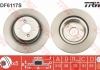 Тормозной диск TRW DF6117S (фото 2)