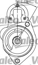 Стартер-новый Valeo 438072 (фото 1)