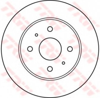 Гальмівний диск TRW DF4905 (фото 1)