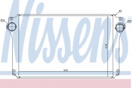 Интеркулер NISSENS 96614 (фото 1)