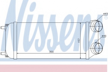 Интеркулер NISSENS 96638 (фото 1)