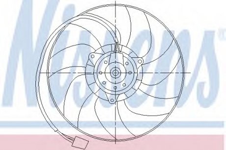 Вентилятор NISSENS 85551 (фото 1)