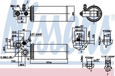 Осушитель NISSENS 95037 (фото 1)