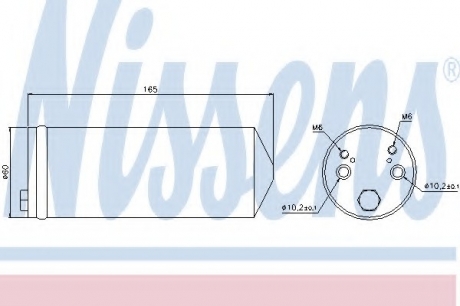 Осушитель NISSENS 95413 (фото 1)