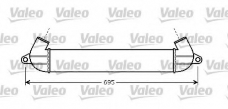 Интеркулер Valeo 818712 (фото 1)