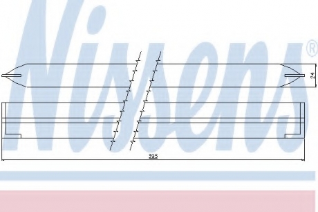 Осушитель NISSENS 95500 (фото 1)