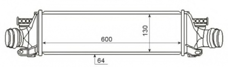 Интеркулер NRF 30345 (фото 1)
