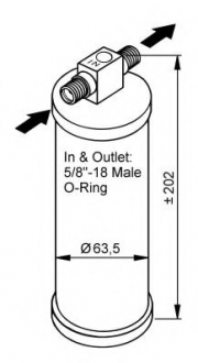 Осушувач,кондиціонер NRF 33316 (фото 1)