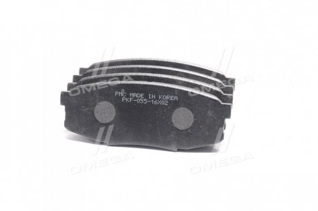 Колодка торм. диск. TOYOTA PARTS-MALL PKF-055 (фото 1)