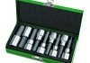 Набор бит впрессованных в головку 1/2" Н4-Н17 80mm Toptul GAAD0905 (фото 1)
