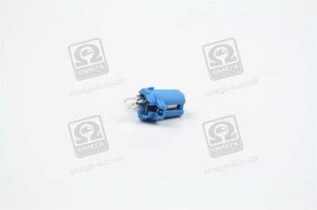 Автолампа 12V 2W BAX8,3S/1,5 BLUE PHILIPS 12602 CP (фото 1)