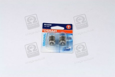 Лампа вспомогат. освещения R10W 12V 10W ВА15s (2 шт) blister OSRAM 5008-02B (фото 1)