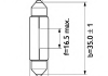 Автолампа 24V 5W SV8,5 T10,5x38 PHILIPS 13844 CP (фото 1)