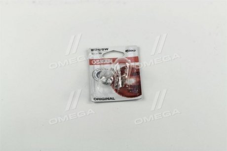 Лампа вспомогат. освещения 12V 21/5W W3x16q (2 шт) blister OSRAM 7515-02B (фото 1)