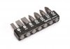 Набор бит 1/4" 7ед. (SL: 4*0.5, 5.5*1, 6.5*1.2; PH1, PH2; PZ1, PZ2) Toptul GAAV0704 (фото 2)