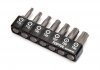 Набор бит 1/4" 7ед. (Torx: T10-T40 с отверстием) Toptul GAAV0703 (фото 2)