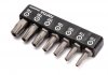 Набор бит 1/4" 7ед. (Torx: T10-T40 с отверстием) Toptul GAAV0703 (фото 3)