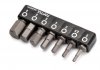 Набор бит 1/4" 7ед. (Hex: 2, 2.5, 3, 4, 5, 6, 8mm) Toptul GAAV0701 (фото 3)